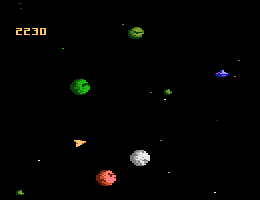 Asteroides Atari 7800