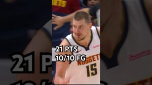 Jokić was PERFECT in the 1st half! item-thumbnail