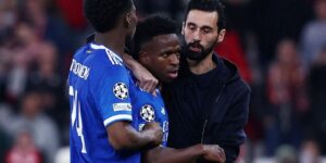 Vini Jr marca golaço e denuncia caso de racismo em Liga dos Campeões item-thumbnail